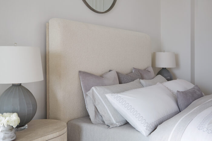 ModernMood Modern Mood Cal King Upholstered Panel Bed - Image 4