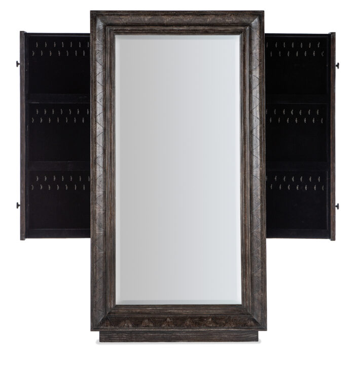 Traditions Traditions Floor Mirror w/hidden jewelry storage - Image 5