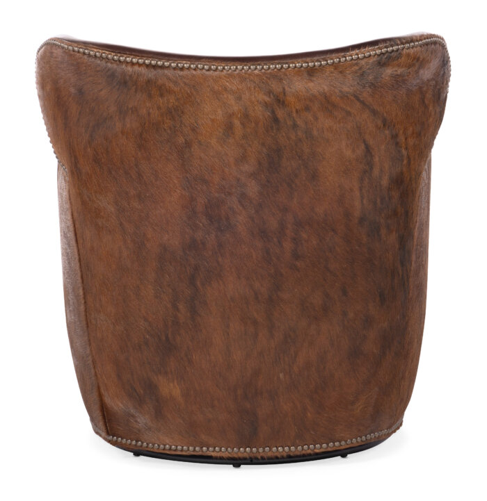 CC Kato Leather Swivel Chair w/ Dark HOH - Image 2