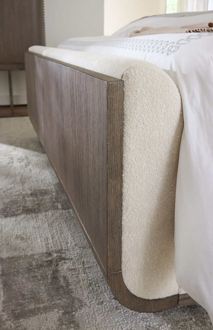 ModernMood Modern Mood King Upholstered Panel Bed - Image 4