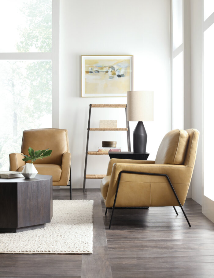 CC Amette Metal Frame Club Chair - Image 2