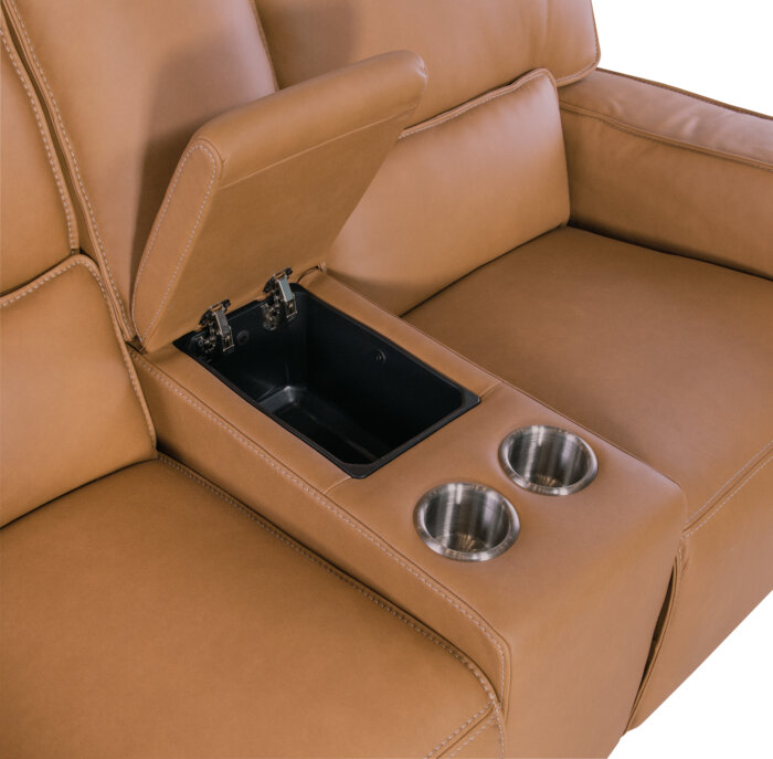 MS Miles Zero Gravity PWR Console Loveseat w/PWR Headrest - Image 8