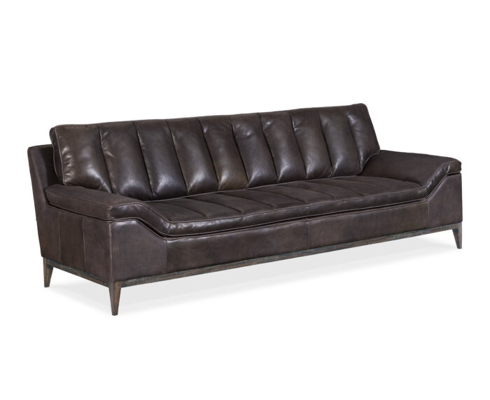 SS Kandor Leather Stationary Sofa
