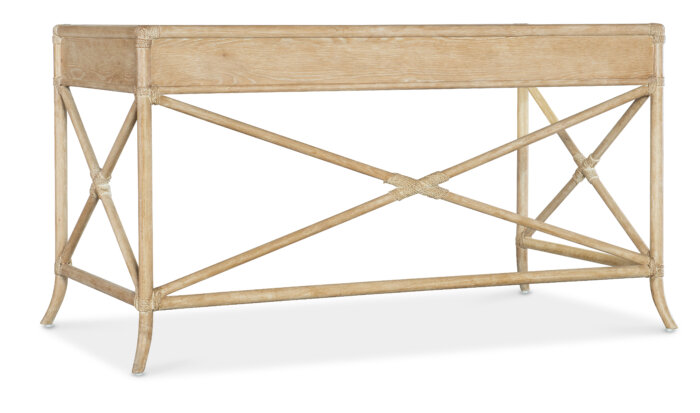 Retreat Retreat Pole Rattan Writing Desk - Image 3