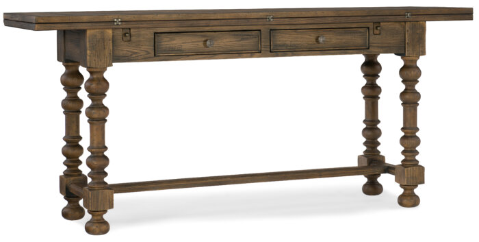HilCountry Bluewind Flip-Top Console Table