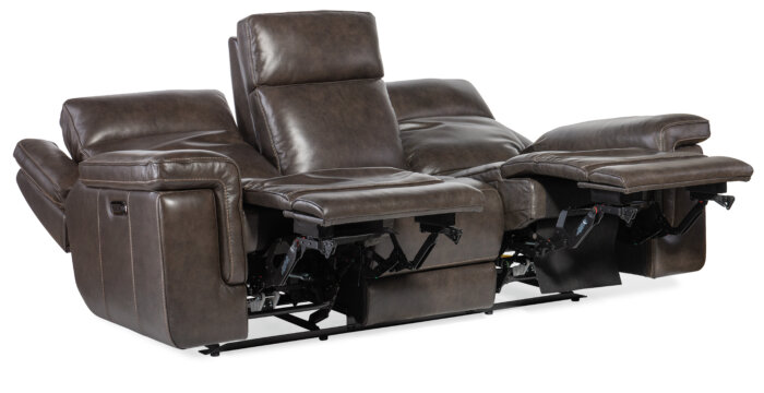 MS Montel Lay Flat Power Sofa with Power Headrest & Lumbar - Image 3
