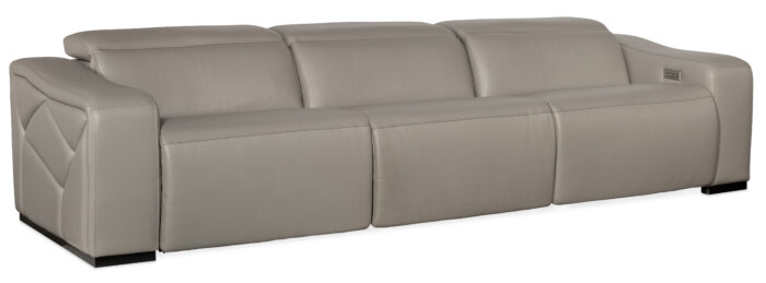 MS Opal 3 Piece Sofa with 2 Power Recliners & Power Headrest