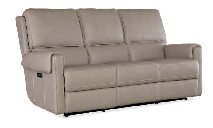 MS Somers Power Sofa w/Power Headrest