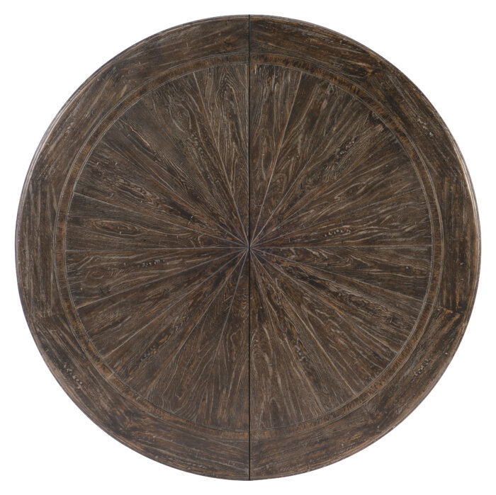 Traditions Traditions 54in Round Dining Table with One 20-inch Leaf - Image 3