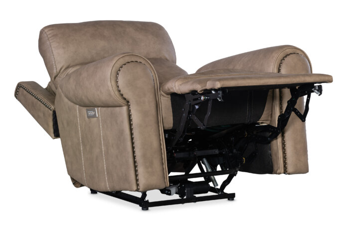 MS Duncan Power Recliner w/Power Headrest & Lumbar - Image 3