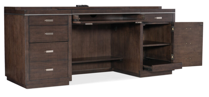 WkYourWay House Blend Computer Credenza - Image 3