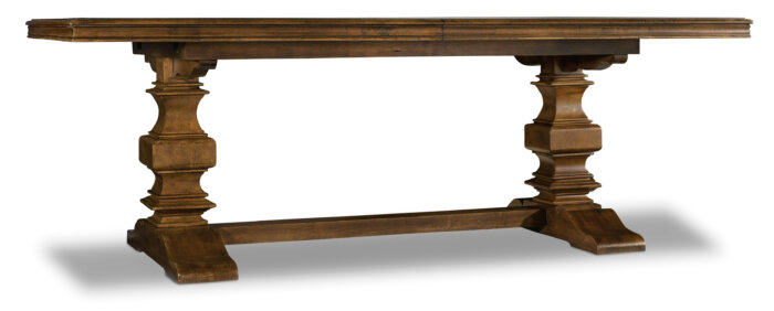 Archivist Archivist Trestle Table w/2-18in Leaves