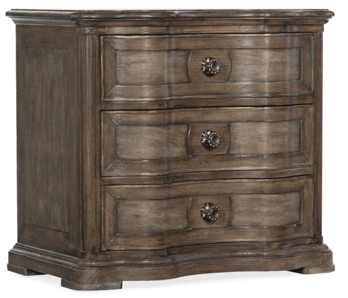 Woodlands Woodlands Three-Drawer Nightstand