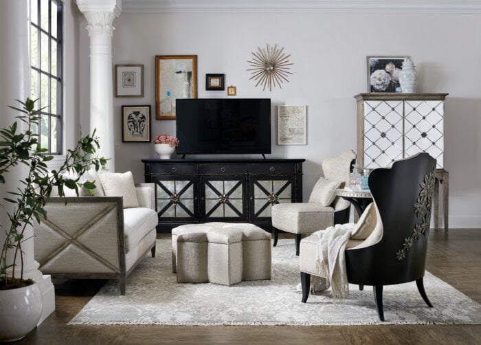 Sanctuary2 Sanctuary Belle Fleur Slipper Chair - Image 8