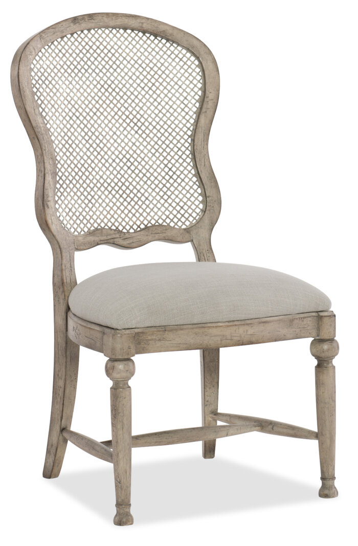 Boheme Boheme Gaston Metal Back Side Chair - 2 per carton/price ea