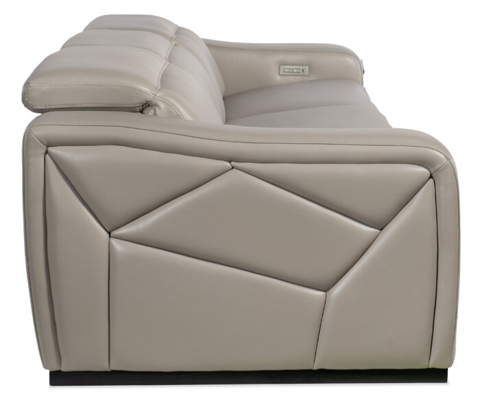 MS Opal 3 Piece Sofa with 2 Power Recliners & Power Headrest - Image 4