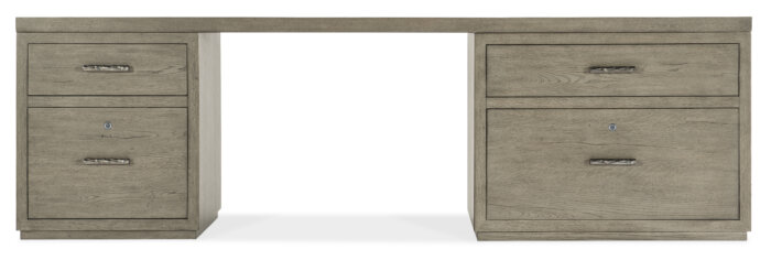 LinvleFals Linville Falls 96" Desk with Small File and Lateral File - Image 3