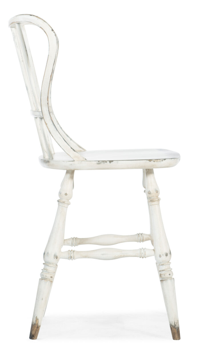 CiaoBella Ciao Bella Spindle Back Counter Stool-White - Image 3