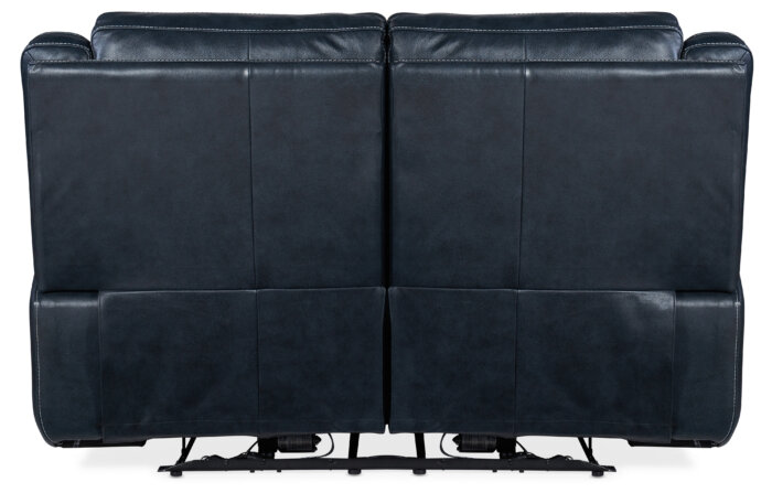 MS Montel Lay Flat Power Loveseat with Power Headrest & Lumbar - Image 2