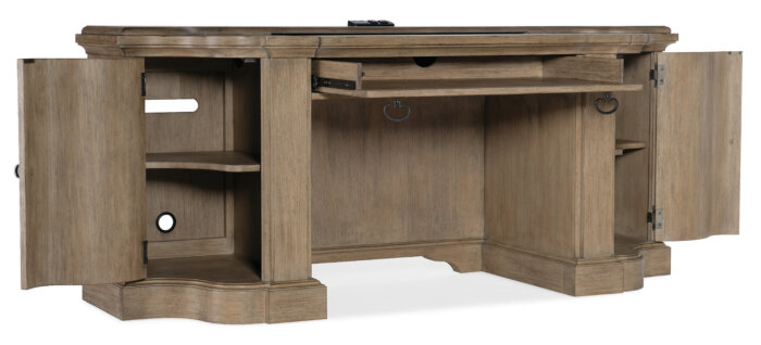 WkYourWay Corsica Computer Credenza - Image 4