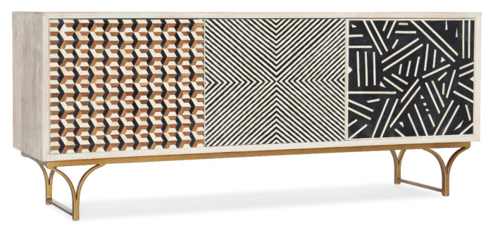 CommMarket Commerce & Market Jaiden Three Door Credenza