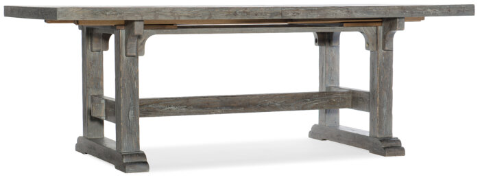 Beaumont Beaumont 84in Rectangular Dining Table w-2/22in Leaves