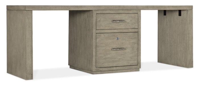 LinvleFals Linville Falls 84" Desk with One Centered File