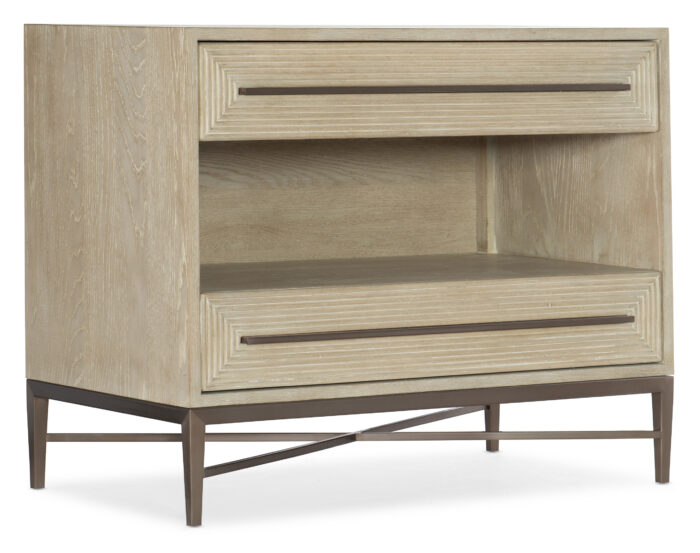 Cascade Cascade Two-Drawer Nightstand