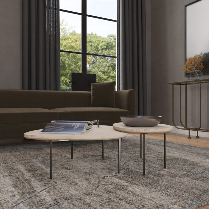 CommMarket Commerce & Market Nesting Cocktail Table - Image 2