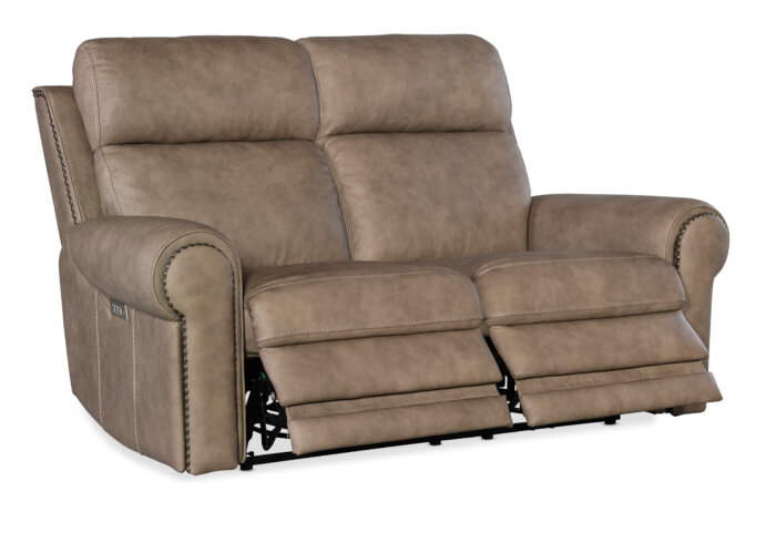 MS Duncan Power Loveseat w/Power Headrest & Lumbar - Image 5