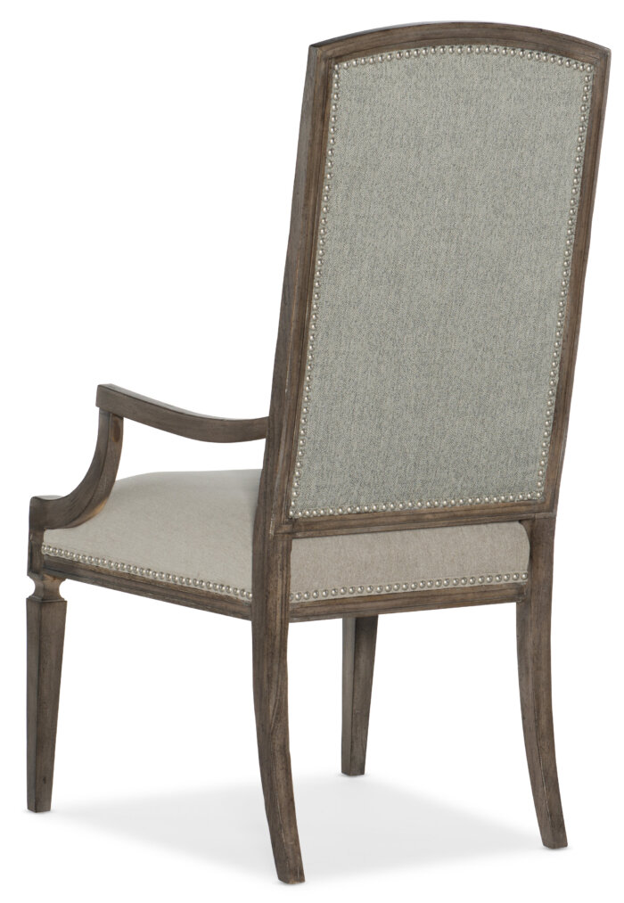 Woodlands Woodlands Arched Upholstered Arm Chair - 2 per carton/price ea - Image 3