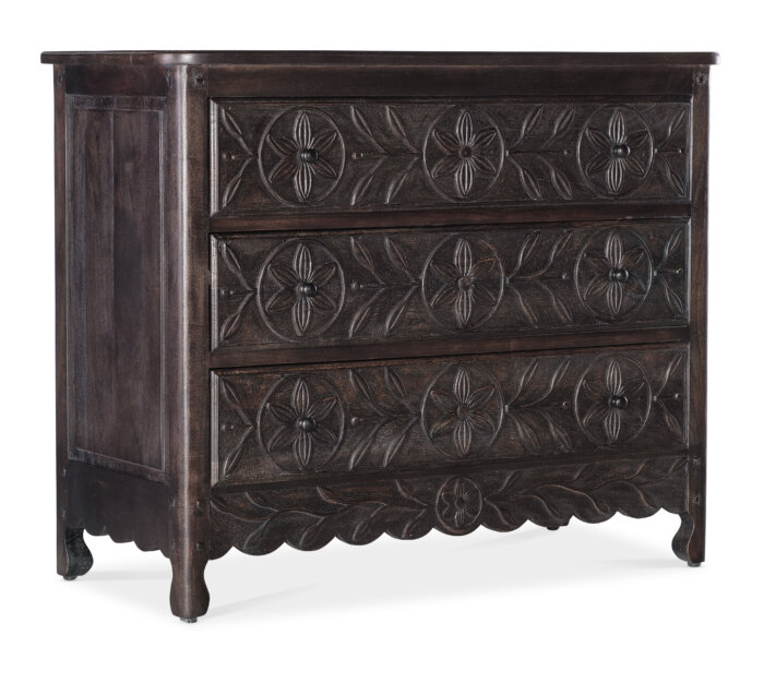CommMarket Commerce and Market Flora Three-Drawer Chest