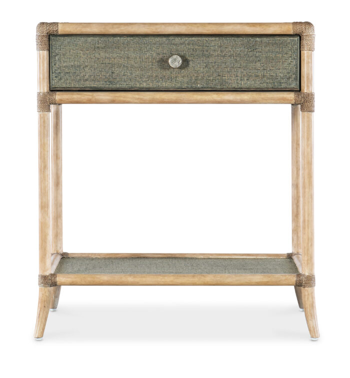 Retreat Retreat Pole Rattan Bedside Table - Image 3
