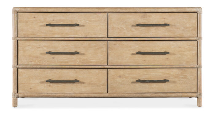 Retreat Retreat Pole Rattan Dresser - Image 3