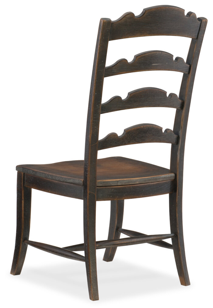 HilCountry Hill Country Twin Sisters Ladderback Side Chair - 2 per carton/price ea - Image 3