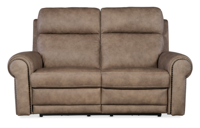 MS Duncan Power Loveseat w/Power Headrest & Lumbar - Image 7
