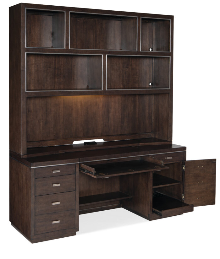 WkYourWay House Blend Computer Credenza - Image 5