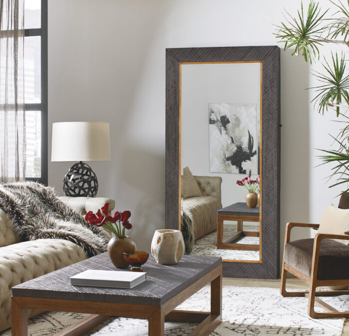 BigSky Big Sky Floor Mirror w/Jewelry Storage - Image 2