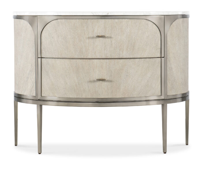 ModernMood Modern Mood Two Drawer Nightstand - Image 3