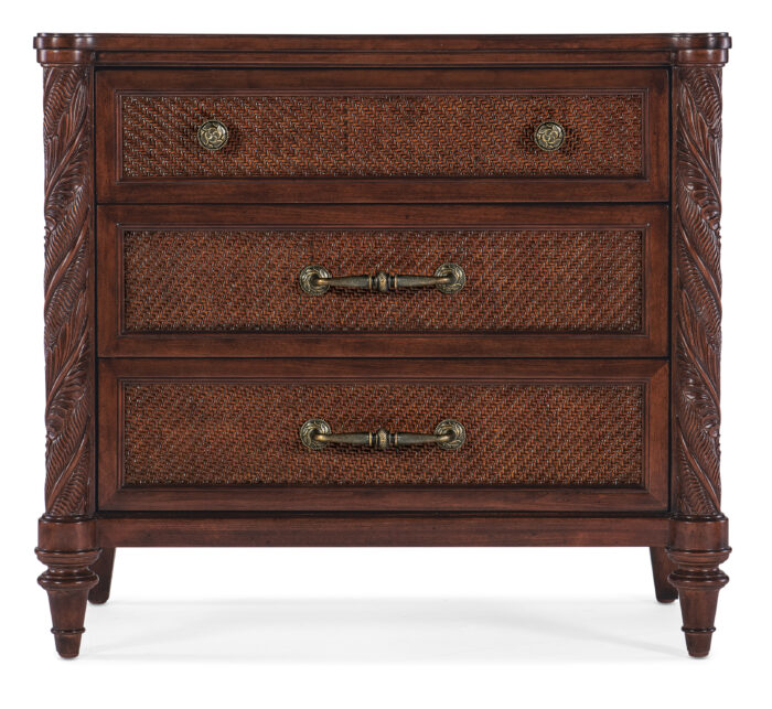 Charleston Charleston Three-Drawer Nightstand - Image 3