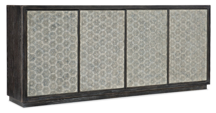 Melange Melange Greystone Four-Door Credenza