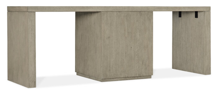 LinvleFals Linville Falls 84" Desk with One Centered File - Image 2