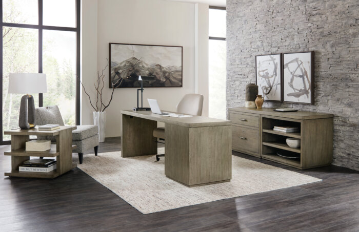LinvleFals Linville Falls 72" Desk with One File - Image 2