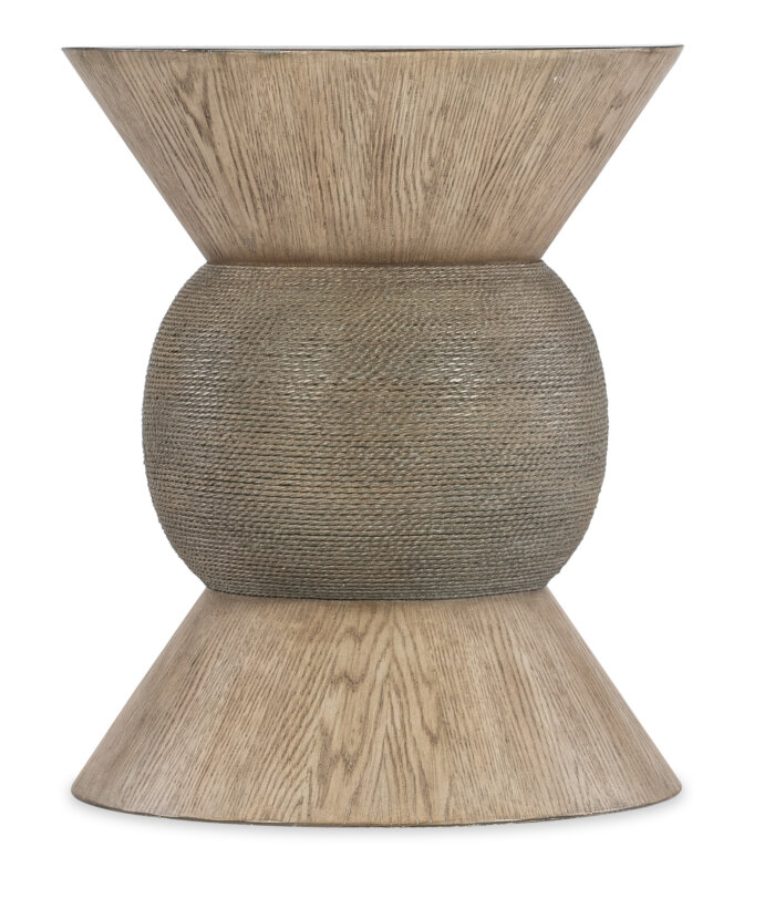 CommMarket Commerce & Market Round Robin Accent Table