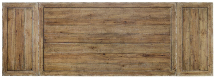 Chatelet Chatelet Refectory Rectangle Trestle Dining Table with Two 22'' Leaves - Image 3