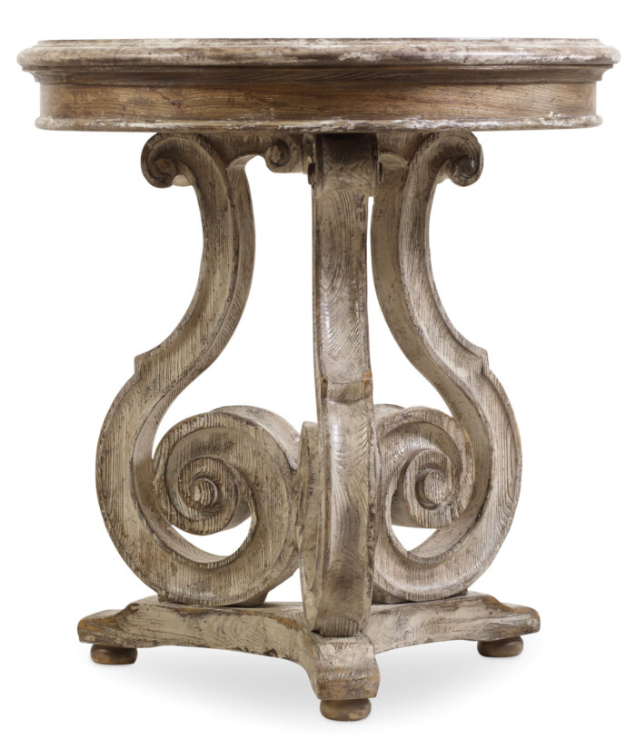 Chatelet Chatelet Scroll Accent Table