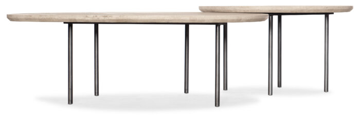 CommMarket Commerce & Market Nesting Cocktail Table