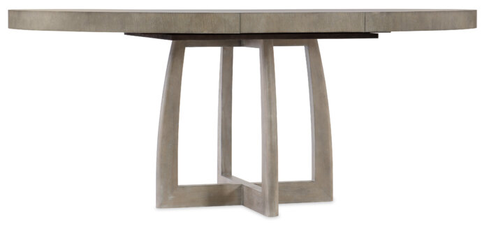 Affinity Affinity 48in Round Pedestal Dining Table w/1-18in Leaf - Image 3