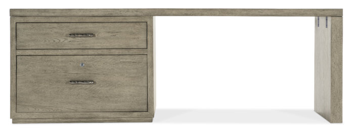 LinvleFals Linville Falls 84" Desk with Lateral File - Image 4