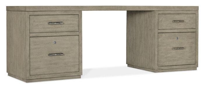 LinvleFals Linville Falls 84" Desk with Two Files